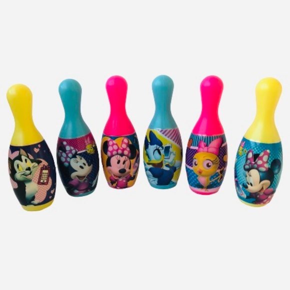 Disney Minnie Mouse Bowling Pins Play 6 - Picture 5 of 12